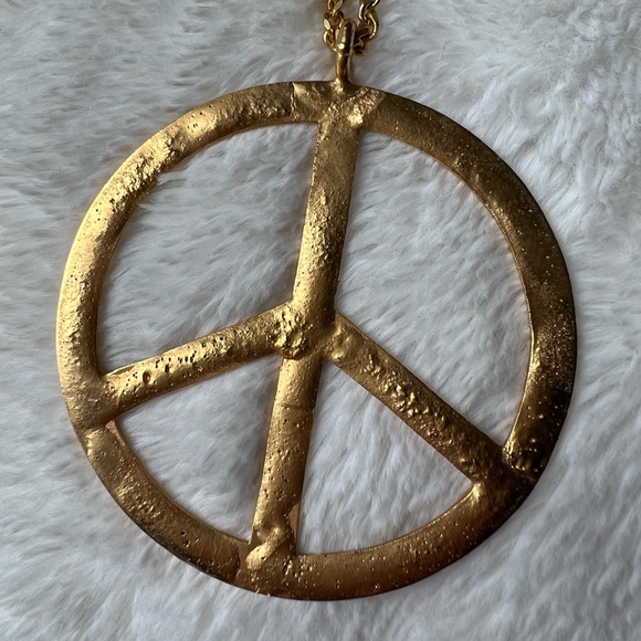 Dubai🏺24k Gold Plated ☮️ Necklace - Picture 3 of 4